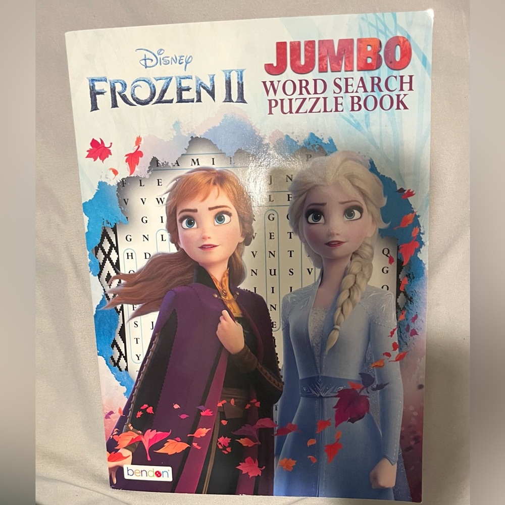 Frozen II - Jumbo Word Search Puzzle Book